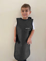 PEDIATRIC FRONT CLOSING SPECIAL PROCEDURE APRON - .5 mm   Lead Free   14x31 Black - Large