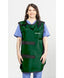 SPECIAL PROCEDURE APRON - .25 mm   Lead Free   24X38 Hunter Green - Large