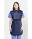 COAT APRON - .25 mm   Lead Free with Thyroid Collar   25X40  Shimmering Tan - Extra Large