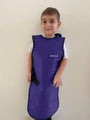 PEDIATRIC FRONT CLOSING SPECIAL PROCEDURE APRON - .5 mm   Lead Free   12x29 Purple - Medium