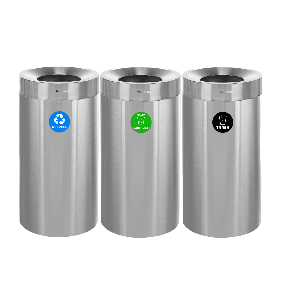Stainless Steel Trash Can