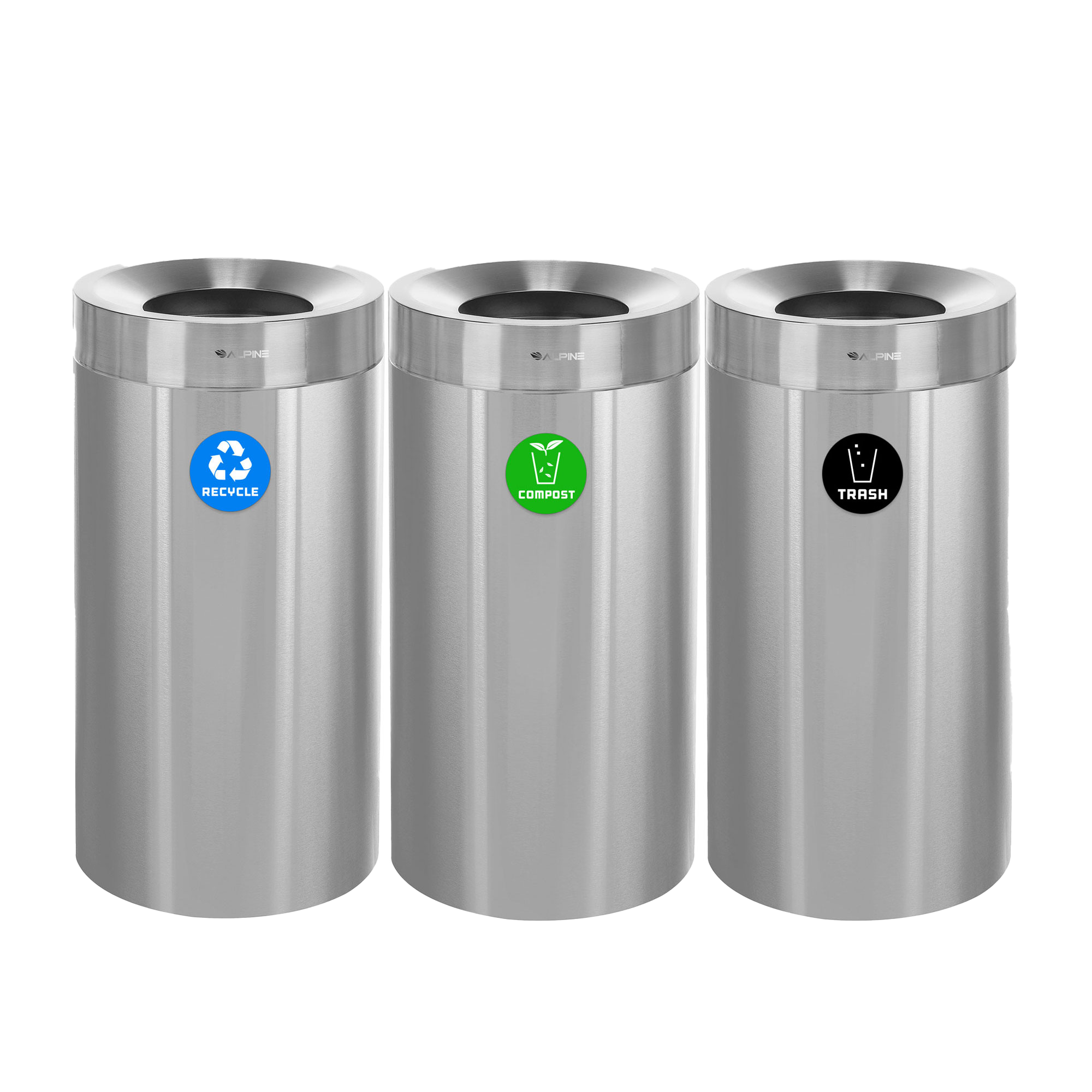 Stainless Steel Trash Can
