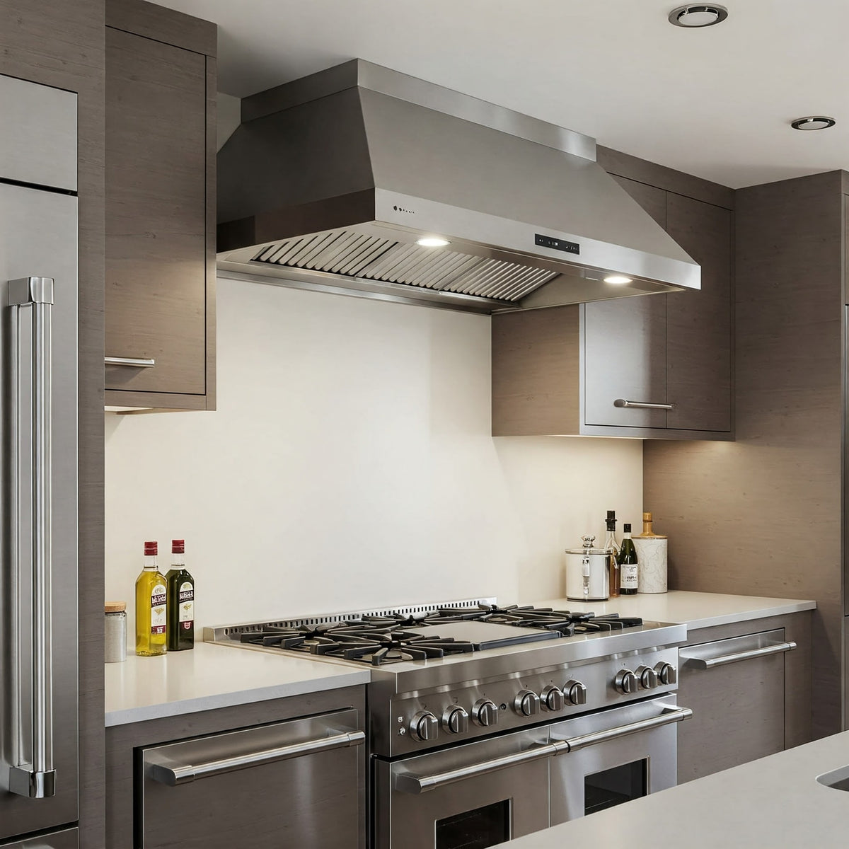 Accucold 20 Inch Wide Convertible Range Hood for Ducted or Ductless Use (Model HC20BB)