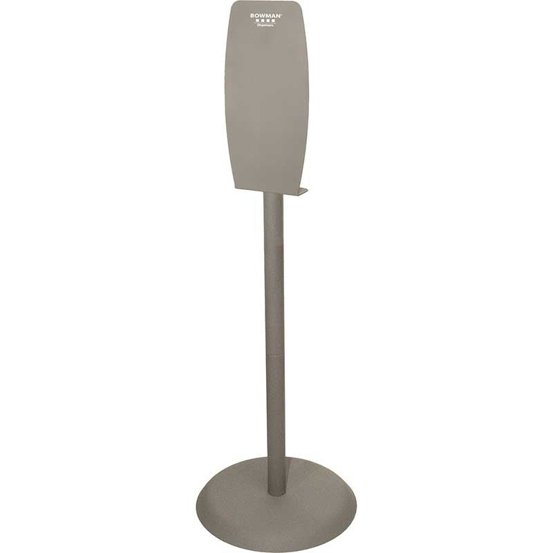 Hand Sanitizer Floor Stand Bay Gray Steel Main image