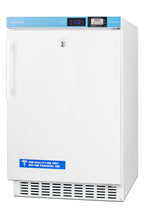 Built-in ADA compliant frost-free vaccine all-freezer in white with lock and calibrated thermometer (Model ACF33LCAL) - Angle