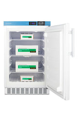 Built-in ADA compliant frost-free vaccine all-freezer in white with lock (Model ACF33LCALLHD)