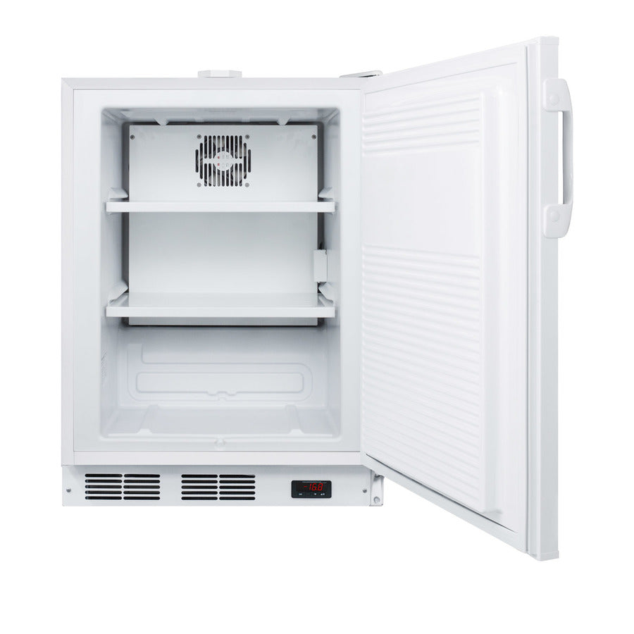 Accucold Built-in undercounter frost-free all-freezer for general purpose use, Left Hinge, ADA – ACF48WADALHD - Open