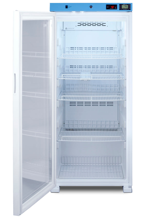 EQTemp pharmaceutical healthcare refrigerator (Model ACR1012GLHD) - Open