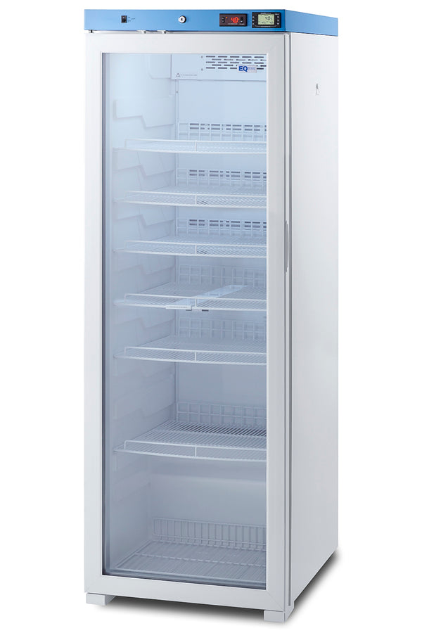 EQTemp pharmaceutical healthcare refrigerator (Model ACR1602GLHD) - Angle