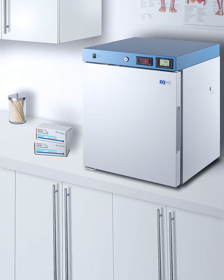 EQTemp pharmaceutical healthcare refrigerator (Model ACR161WLHD)