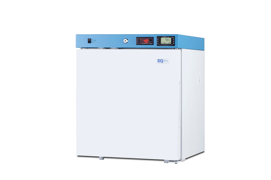 EQTemp pharmaceutical healthcare refrigerator (Model ACR161WNSF456) - Angle