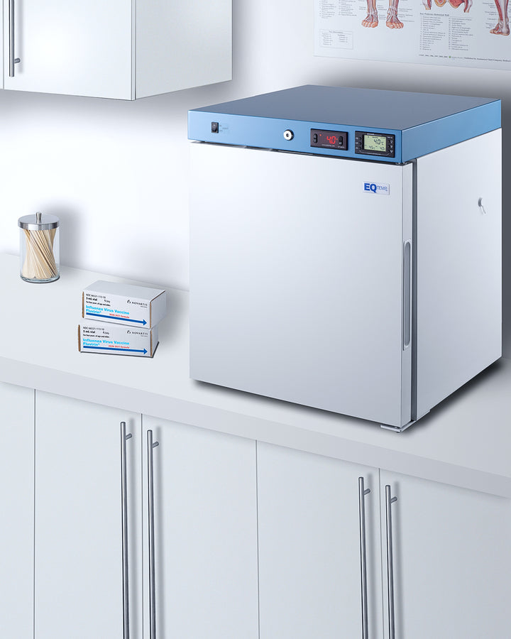 EQTemp pharmaceutical healthcare refrigerator (Model ACR161W) - Set