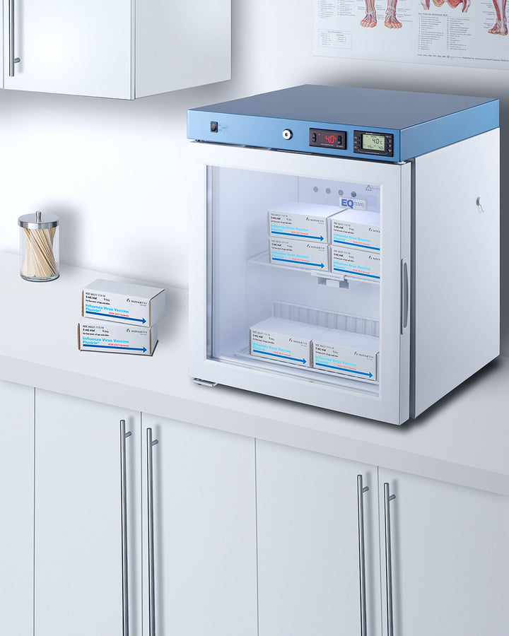 EQTemp pharmaceutical healthcare refrigerator (Model ACR162GLHD) - Set