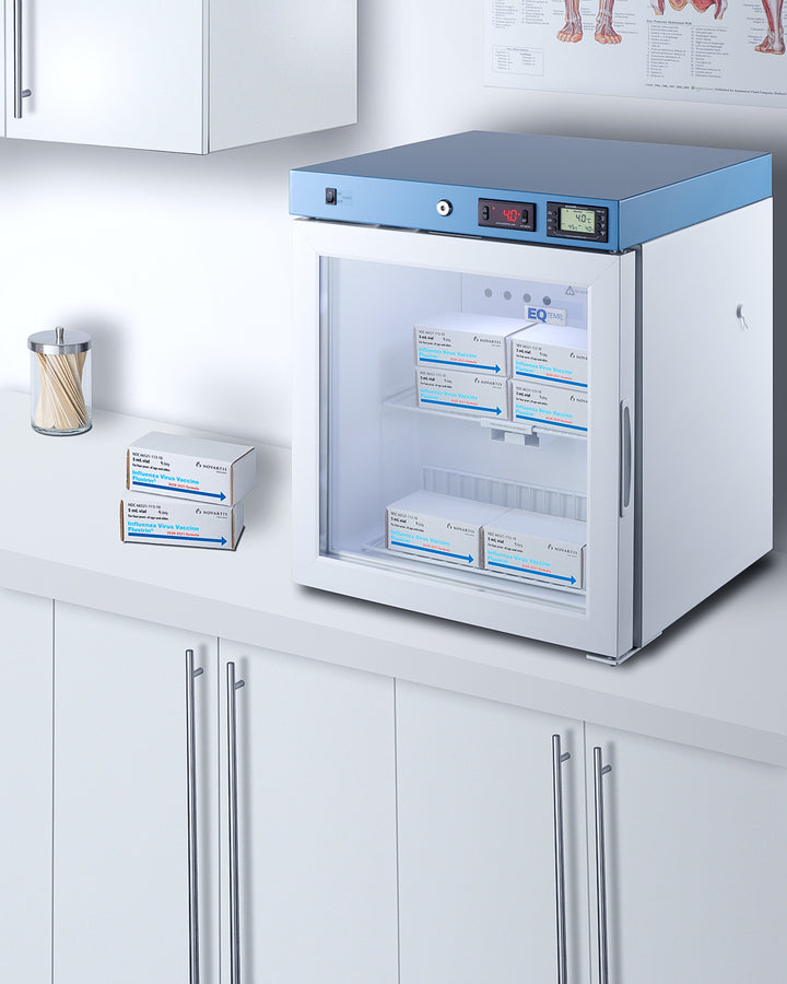 EQTemp pharmaceutical healthcare refrigerator (Model ACR162G)