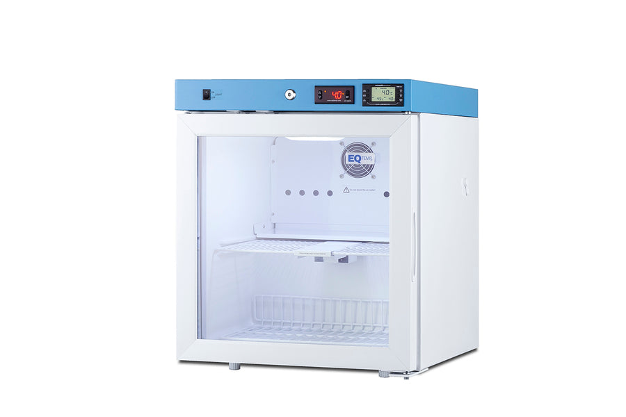 Healthcare all-refrigerator for vaccine storage with self-closing door and lock (Model ACR22G)