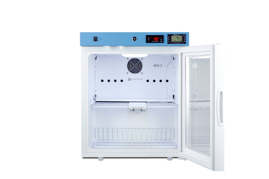 Healthcare all-refrigerator for vaccine storage with self-closing door and lock (Model ACR22G)