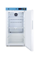 Healthcare all-refrigerator for vaccine storage with self-closing door and lock (Model ACR31W)