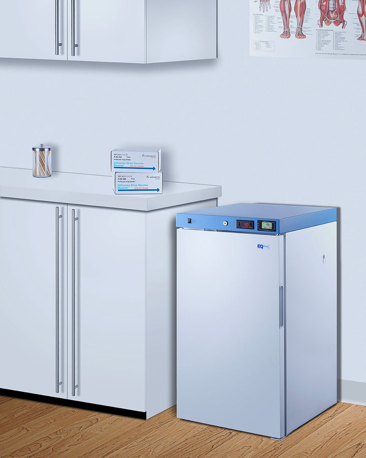 Healthcare all-refrigerator for vaccine storage with self-closing door and lock (Model ACR31W)
