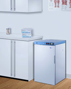 Accucold Healthcare all-refrigerator for vaccine storage with self-closing door and lock (Model ACR31WNSF456)
