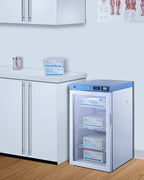 Accucold Healthcare all-refrigerator for vaccine storage with self-closing door and lock (Model ACR32GLHD)