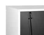 Accucold Built-in ADA compliant healthcare all-refrigerator with NIST calibrated alarm/thermometer and step-to-open door pedal
