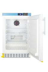 Built-in ADA compliant healthcare all-refrigerator with step-to-open door pedal
