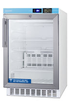 Accucold Pharmacy Series ADA compliant 20" wide built-in undercounter all-refrigerator – ACR46GL - Angle