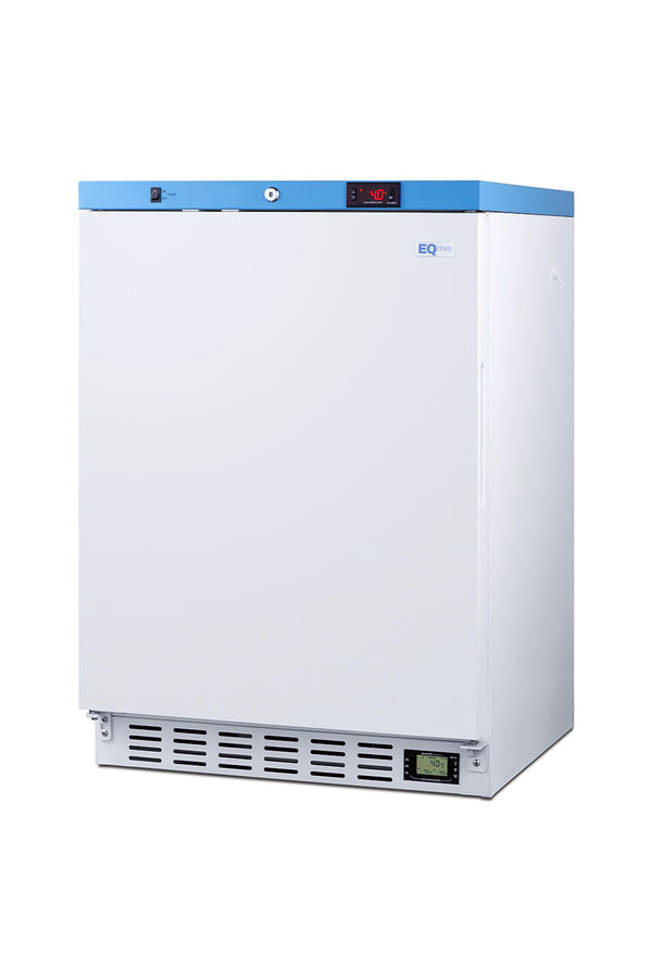 Accucold Healthcare all-refrigerator for vaccine storage with self-closing door and lock (Model ACR51WLHD)