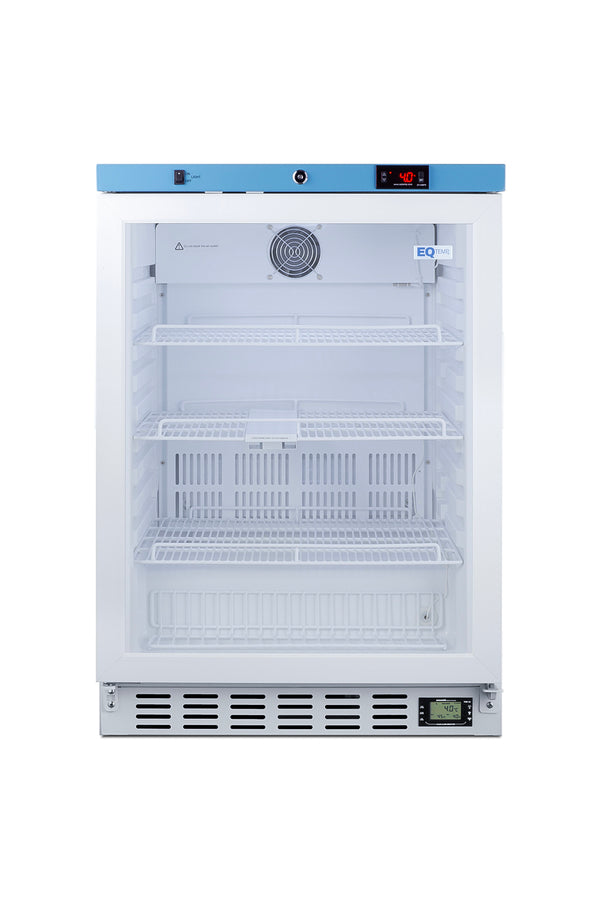 Healthcare all-refrigerator for vaccine storage with self-closing door and lock (Model ACR52GLHD)