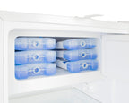 Accucold 20" wide built-in undercounter ADA compliant refrigerator-freezer with a front lock, ADA (Model ADA302RFZLHD)