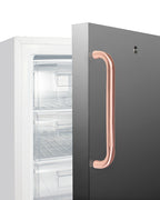 Accucold Built-in ADA compliant vaccine all-freezer with stainless steel door, copper handle, and lock, ADA (Model ADA305AFSSTBCLHD)