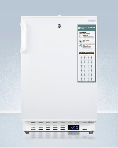 Built-in ADA compliant vaccine all-freezer with lock, ADA (Model ADA305AFSSHVLHD)