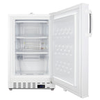 Accucold Built-in undercounter -25ºC ADA compliant all-freezer in white with lock – ADA305AF - Open