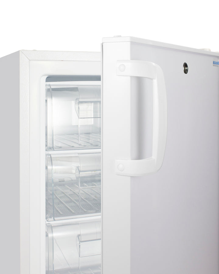 Accucold Built-in undercounter -25ºC ADA compliant all-freezer in white with lock – ADA305AF - Detail