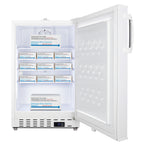 Built-in ADA compliant healthcare all-refrigerator with alarm/thermometer, ADA (Model ADA404REFAL)