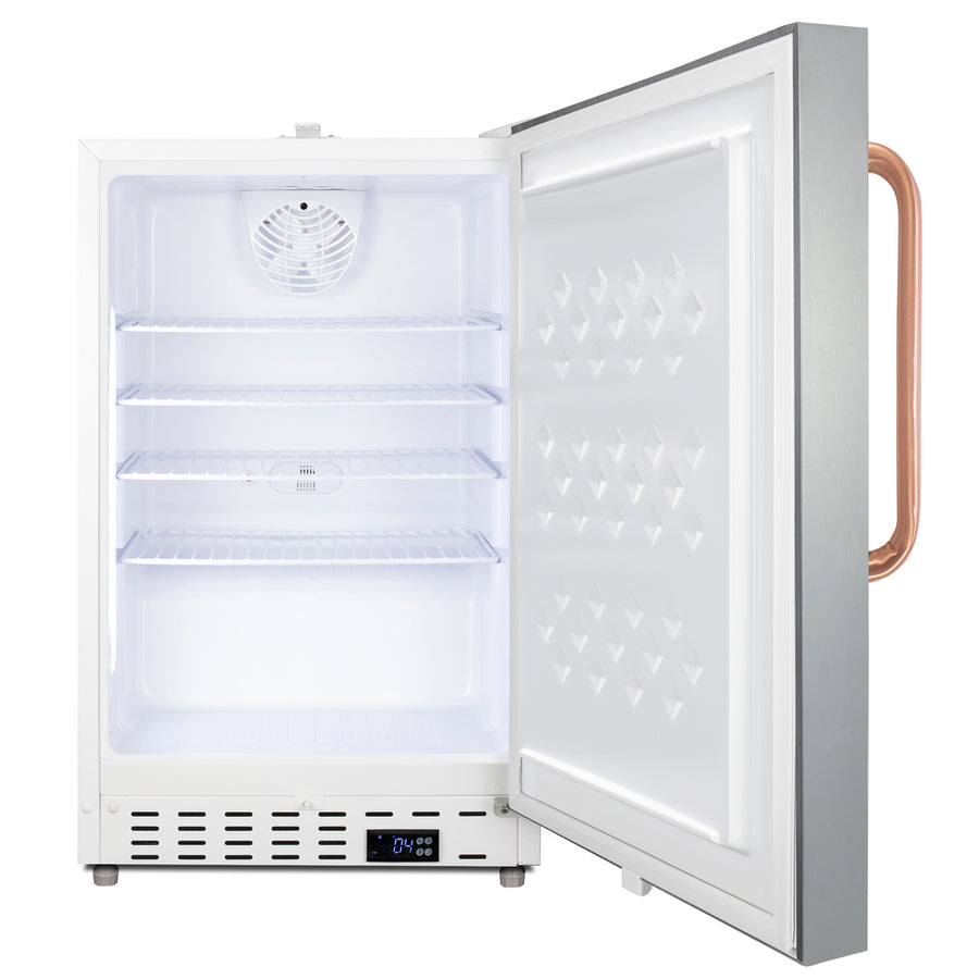 21" Wide Built-In Healthcare All-Refrigerator, ADA Compliant