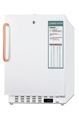 Accucold Built-in ADA compliant healthcare all-refrigerator with lock and copper handle, ADA (Model ADA404REFTBCLHD)