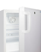 Accucold Built-in undercounter ADA compliant +2°C to +8°C all-refrigerator in white, Stainless Steel, Towel Bar, Left Hinge – ADA404REFSSTBCLHD - Detail