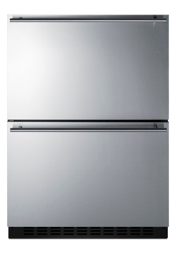 Accucold 24" wide outdoor ADA compliant 2-drawer all-freezer