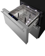 Accucold 24" wide outdoor ADA compliant 2-drawer all-freezer