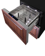 Accucold 24" wide outdoor ADA compliant 2-drawer all-freezer