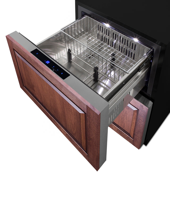 Accucold 24" wide outdoor ADA compliant 2-drawer all-freezer