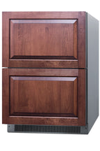 Accucold 24" wide indoor/outdoor ADA compliant 2-drawer all-freezer (Model ADFD2D24PNR)
