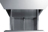 Accucold 24" wide indoor/outdoor ADA compliant 2-drawer all-freezer (Model ADFD2D24PNR)