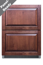 Accucold 24" wide indoor/outdoor ADA compliant 2-drawer all-freezer (Model ADFD2D24PNR)