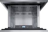 Accucold 24" wide indoor/outdoor ADA compliant 2-drawer all-freezer (Model ADFD2D24PNR)