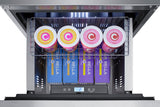 Accucold 24" wide indoor/outdoor ADA compliant 2-drawer all-freezer (Model ADFD2D24PNR)