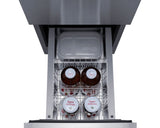 15" wide indoor/outdoor ADA compliant drawer refrigerator in stainless steel