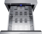 Accucold 18" Wide Indoor/Outdoor Drawer Refrigerator in Stainless Steel – ADRD18H34