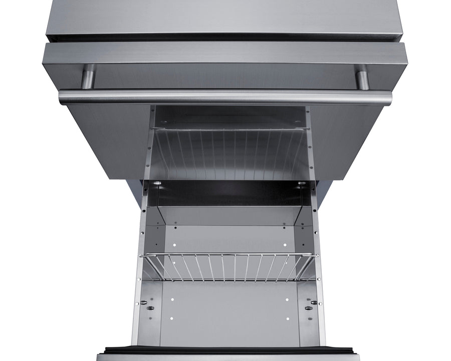 Accucold 18" Wide Indoor/Outdoor Drawer Refrigerator in Stainless Steel – ADRD18H34